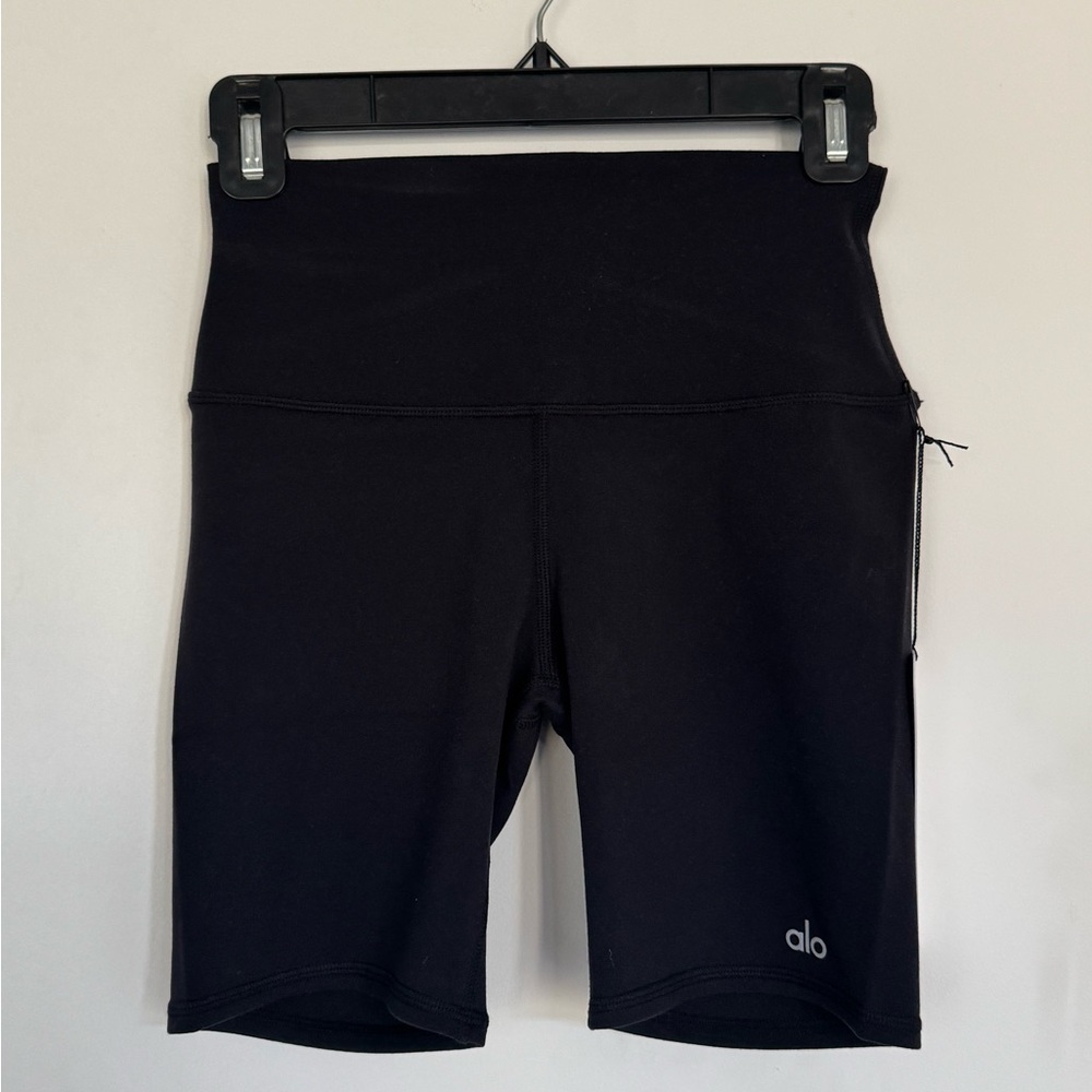 ALO Yoga Women's Classic Black Bike Shorts